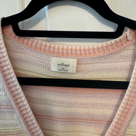 Wilfred Multicolor Striped Cardigan - Picture 2 of 3